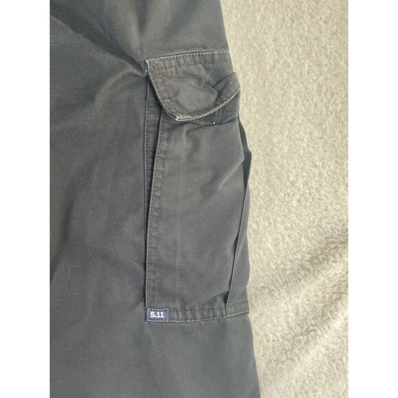 5.11 Tactical Cargo TDU Pants Mens XL Blck Relaxed Fit Utility Ripstop 74003 - Picture 14 of 16